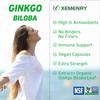 Organic Ginkgo Biloba 1400mg - Brain Function, Memory & Concentration, Non-GMO