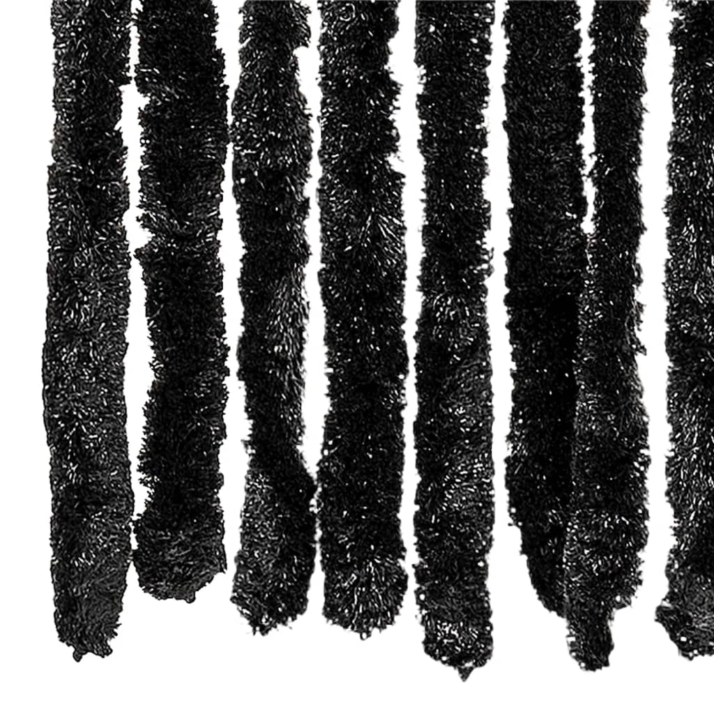 Fly Screen Door Curtain Anthracite 100x200 cm Chenille