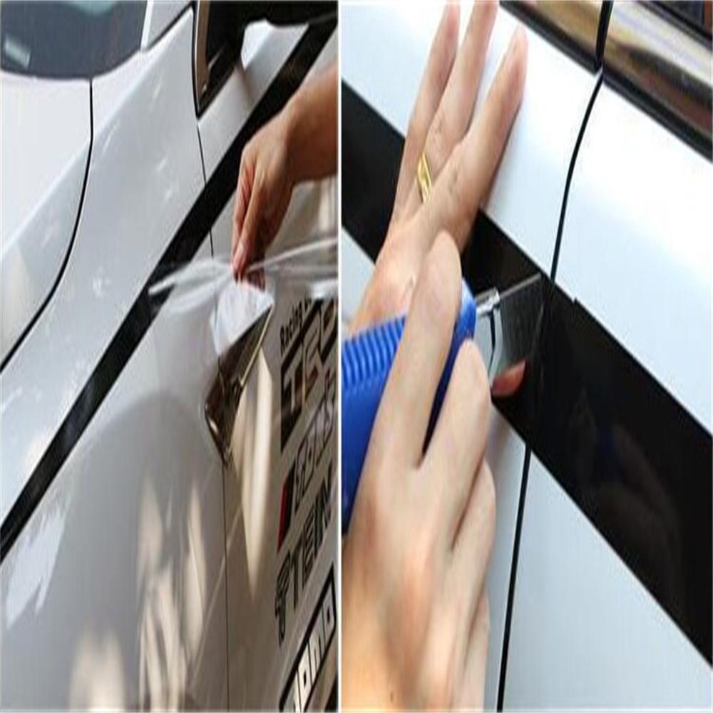 Dual Fender Stripe Hash Mark Stripe Decal Graphic Kit For Dodge Charger