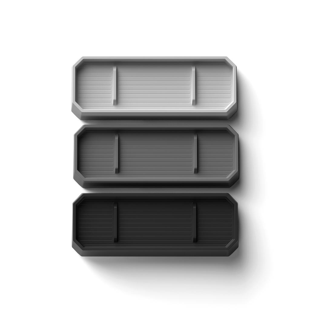 For Tesla Cybertruck 2025 2025 Car Dashboard Storage Box Central Control Screen Rear Storage Tray Auto Interior Accessories 1pc