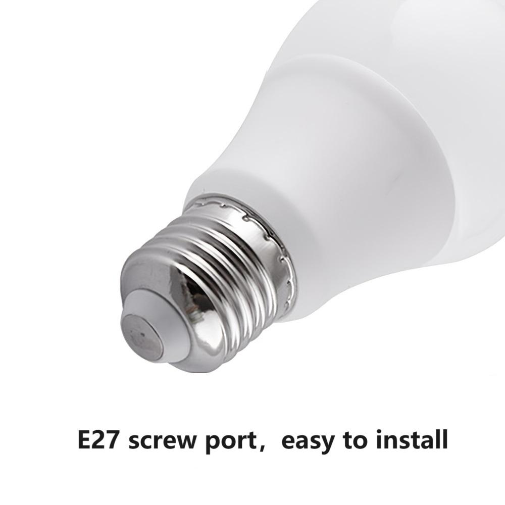 1PC 5W LED Bulb,Bright White 6500K,80W Equivalent, 15000 Hours, E27 Standard Base,Suitable For Bedroom Living Room Home Office