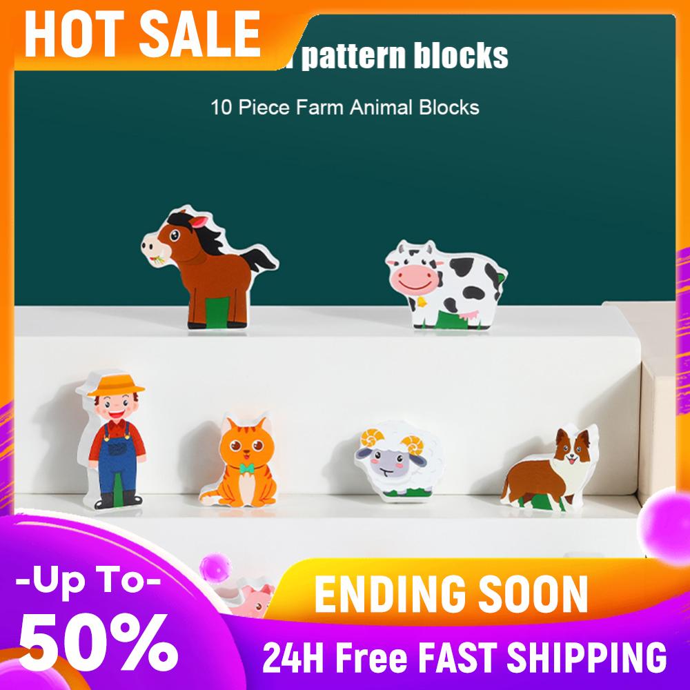 

Sorting Barn Toy Interactive Toy Chunky Blocks Toy Christmas Gifts Montessori Toys Color Distinguish with Door for Boys Girls China Mainland