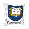 Yale University Pillow Case Printed Home Soft DIY Pillow Cover Yale University College College Student School Smart Navy
