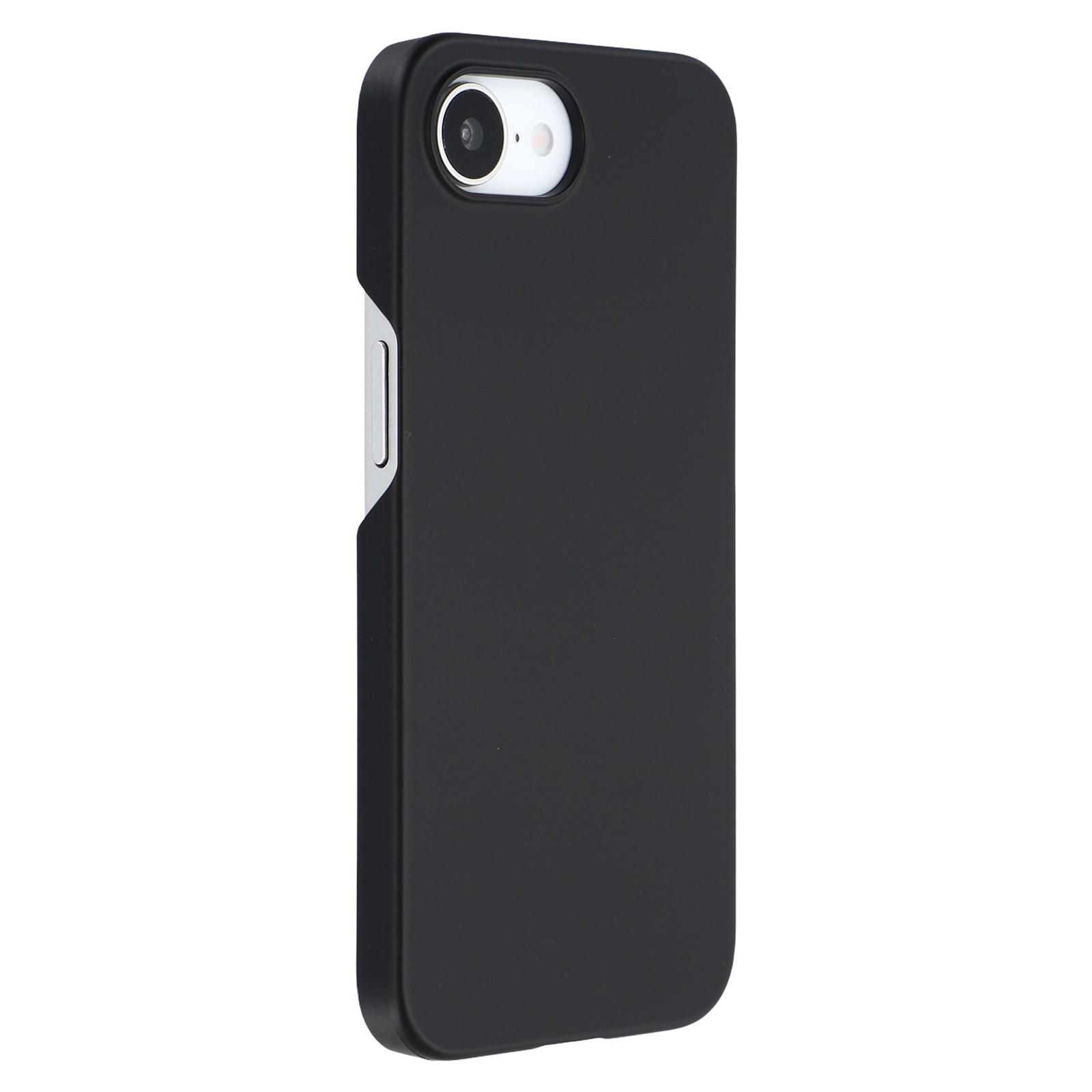 

For iPhone 16e Case Hard PC Drop Proof Frosted Minimalist Phone Cover Black