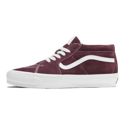 Tênis Unissex Premium Sk8-Mid 83 Port Royale Borgonha Vermelho VN000CQQ4QU