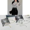 Water Diamond Embellished Womens Chain Belt For Summer Fashion Accessories
