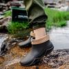 Unisex Waterproof Short Rain Boots 2024 - Non-Slip, Wear-Resistant for Fishing, Kitchen, Takeaway Work