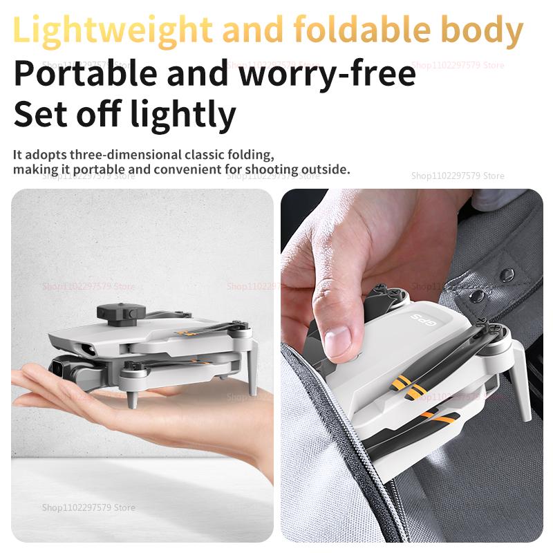 L106 Drone With 8K Brushless Motors Obstacle Avoidance Foldable Quadcopter With Screen Remote Control Ideal For Kids Beginners