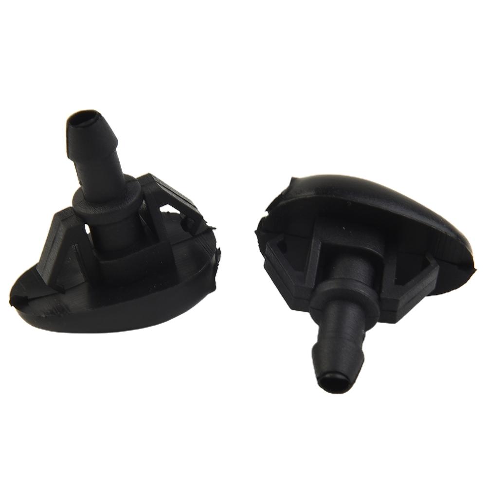 Washer Water Jet Nozzle Windscreen 2 ABS Plastic D40