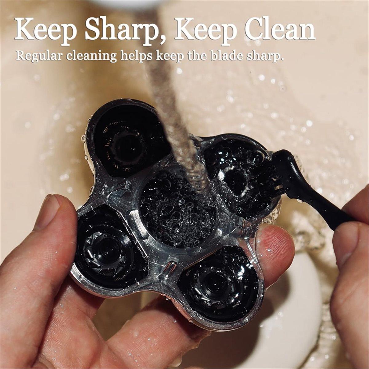 3 шт. Сменная головка Blade Pro для Pro XR7000, 5 двойных бреющих головок, Профессиональная сменная головка China Mainland