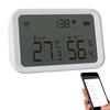 3-in-1 WLAN Temperatur Feuchtigkeit Helligkeit Sensor Fernüberwachung Via App Monitor Messgerät für Smart Home