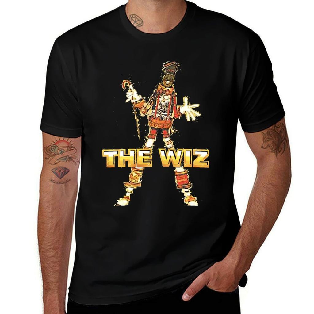 THE WIZ TIN Unisex TShirt Fashion Letter Print TShirt