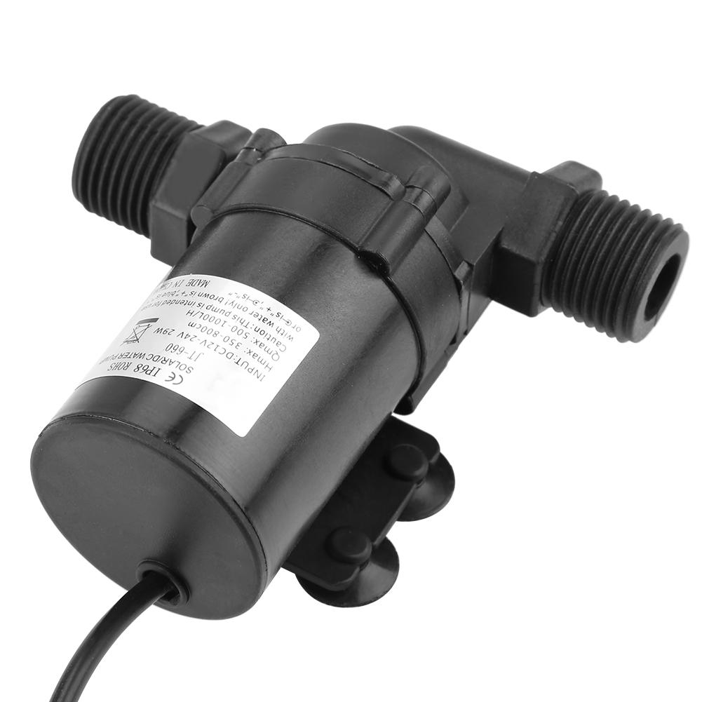 Mini DC Brushless Water Pump for Solar Water Heater 24V 40 Celsius  ~100 Celsius