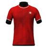 2026 Swiss Football Events Creative Concept Jersey Summer Casual Jersey Designed for Solo Use 3D Printed Large T-shirt