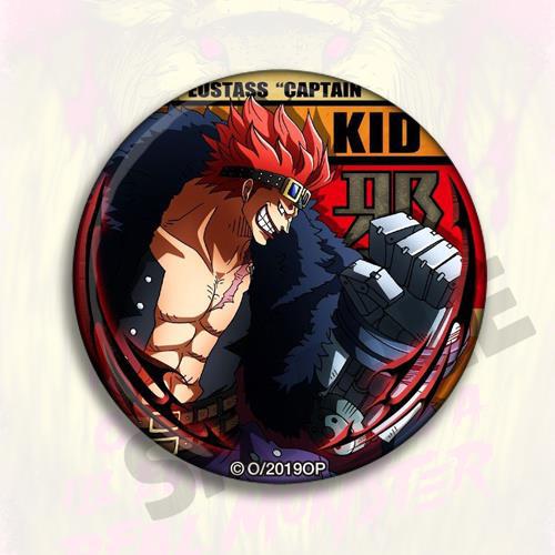 Anime One Piece Badge Pin Set Luffy Zoro Law Sanji Sabo Nami Supernova Button Accessories Merchandise Cartoon Cosplay