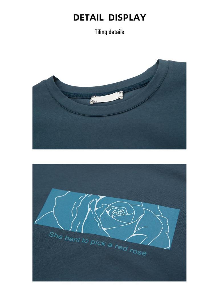 Women's Plus Size Casual Cotton Round Neck T-Shirt - Summer Short Sleeve Loose Fit for Middle-Aged Moms