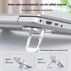 2Pcs/Set Portable Pc Foldable Laptop Stand Notebook Support Holder Adjustable Riser Cooling Bracket Universal For Laptop Tablet