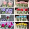 Tulip Twisting Rod Graduation Gifts Friendship Sweet Flower Bouquet Handmade Teachers' Day Artificial Tulip Flower Birthday