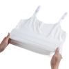 Ice Silk Strapless Backless Camisole - Korean Style Student Top