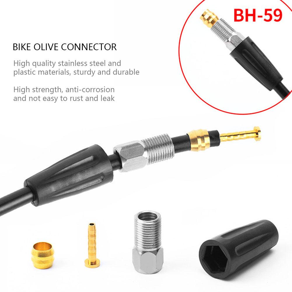 ZTTO Cycling Bike Bicycle BH59 Cable Hose Set Olive Connector Insert Connecting Bolt Ket