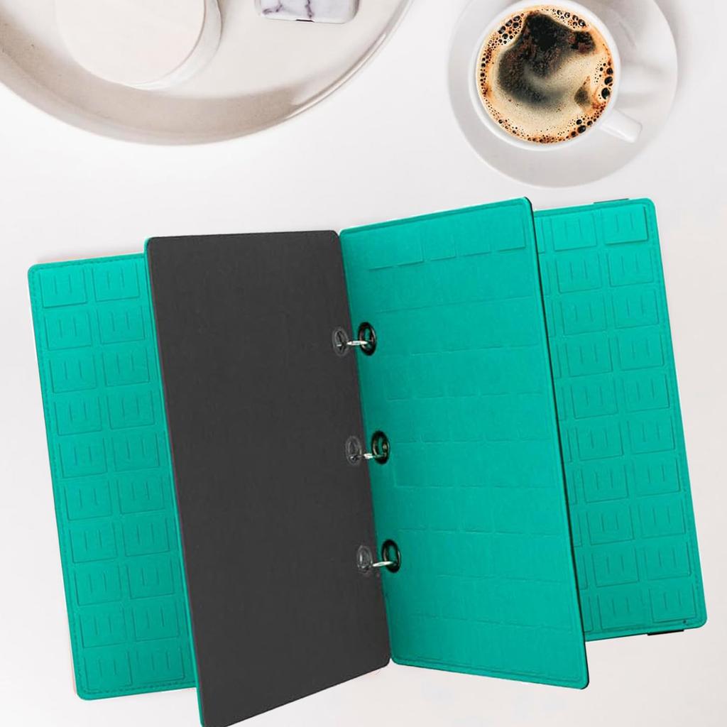 Wielowarstwowy filcowy uchwyt do ekspozycji odznak Wygodne rozwiązanie do przechowywania broszek Tekstura filcu do domu, szkoły, biura lub w podróży