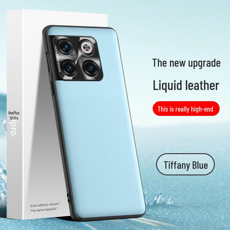 OnePlus 10 Pro Liquid Leather Case: Anti-Fall & Anti-Fouling Protective Cover, One-Piece Design
