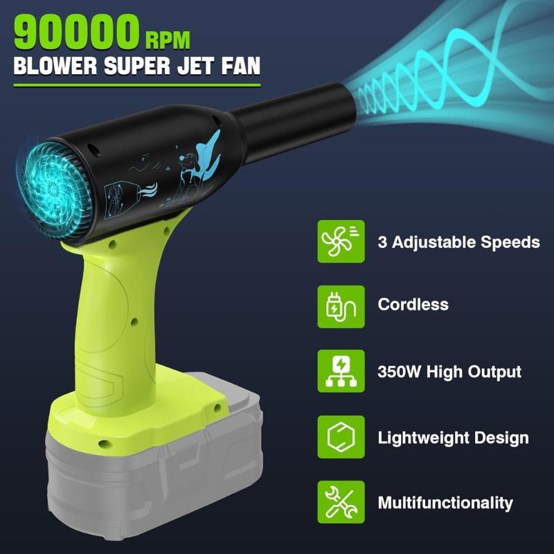 Compressed Air Dusters,130000RPM Jets Dryer Blower,VariableElectric Air Dusters,Air Dusters for Car Dry,Keyboard