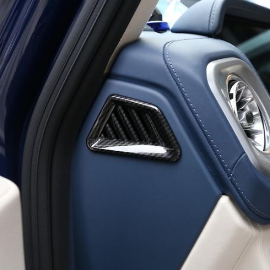 For Benz G Class G500 G550 -21 ABS Carbon Fiber Side Air Outlet Cover Trim