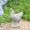 Chicken Statue, Animal Sculpture, Realistic Weatherproof Decorative Figurine Yard Decor for Backyard