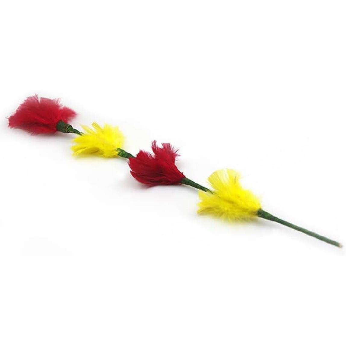 

SUMAG Color Change Flower Magic Tricks 45 cm/17.7 in Moved Flower Bunch Color Change Easy Magic Toys Stage Illusions Gimmicks Mentalism Props