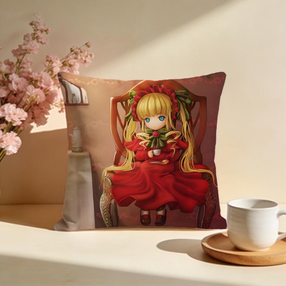 Beliebte RRozen Maiden Volle Kissenhülle Stilvolle Waschbare Kissenhülle Ideal für Sofa Schlafzimmer Auto Dekoration