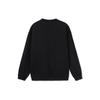 Li Ning Sweatshirts Unisex Black Crew Neck Moderate Regular AWDRA57-7