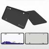 License Plate Holder Silicone Automotive License Plate Bracket Weather-Proof Us Car License Plate Protective Holder For Most