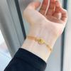 Flower and Moonlight Bracelets for women Fashion Chinese Style  Charm bangles Light LuxuryParty Wedding Romantic Jewelry