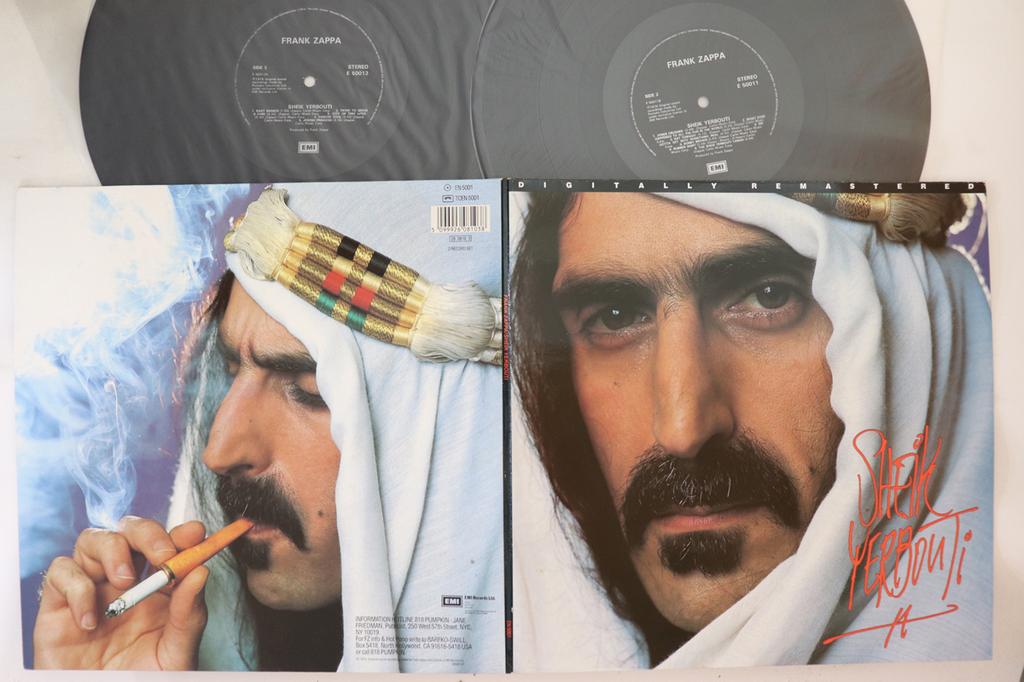 LP Record FRANK ZAPPA - Sheik Yerbouti EN5001 EMI 1986 UK Rock Used