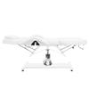 VidaXL Table de massage Blanc 180x62x(87-112) cm