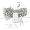 5m 96 LEDs Curtain Icicle String Light IP44 Waterproof Energy Saving 8 Lighting Modes Outdoor Decor Lights For Home Decor