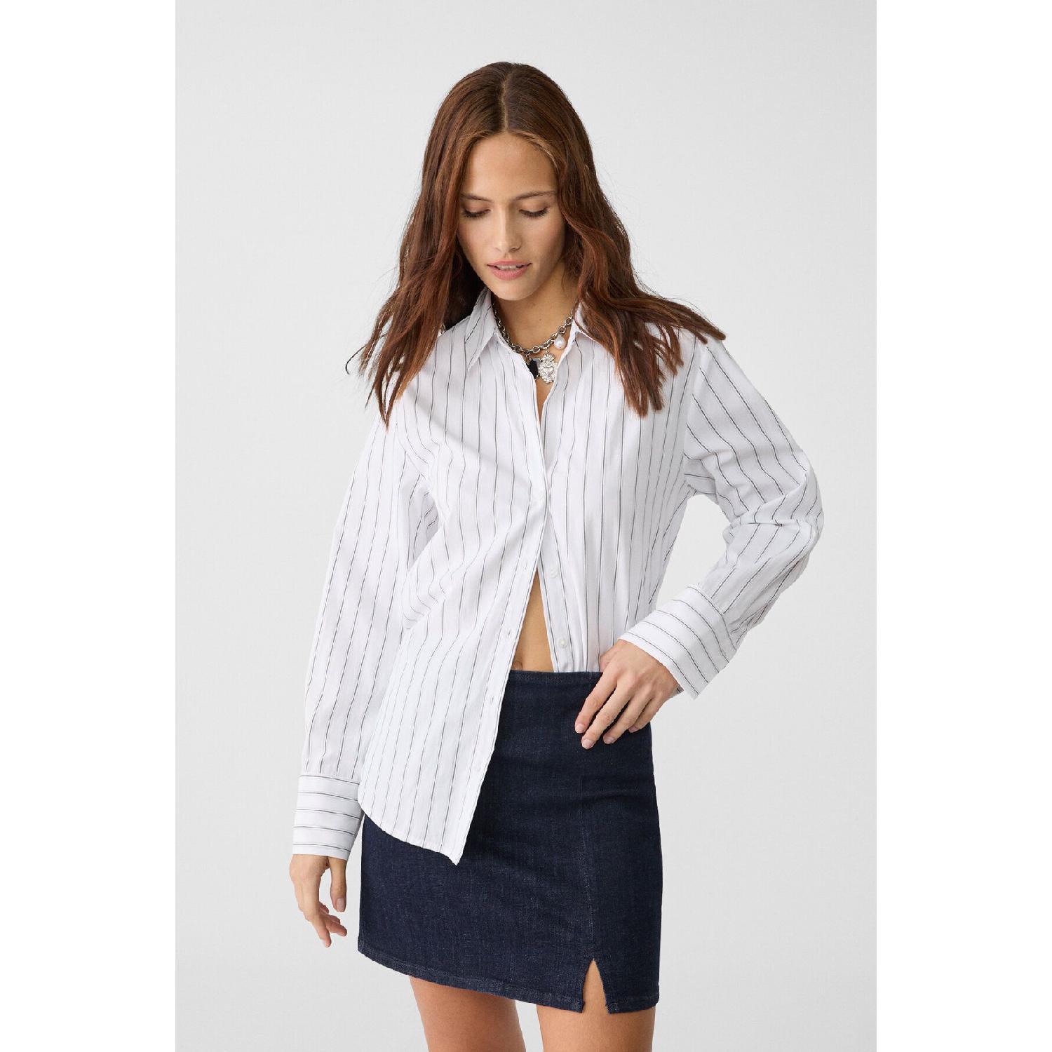 

Джинсовая мини-юбка приталенного кроя 32