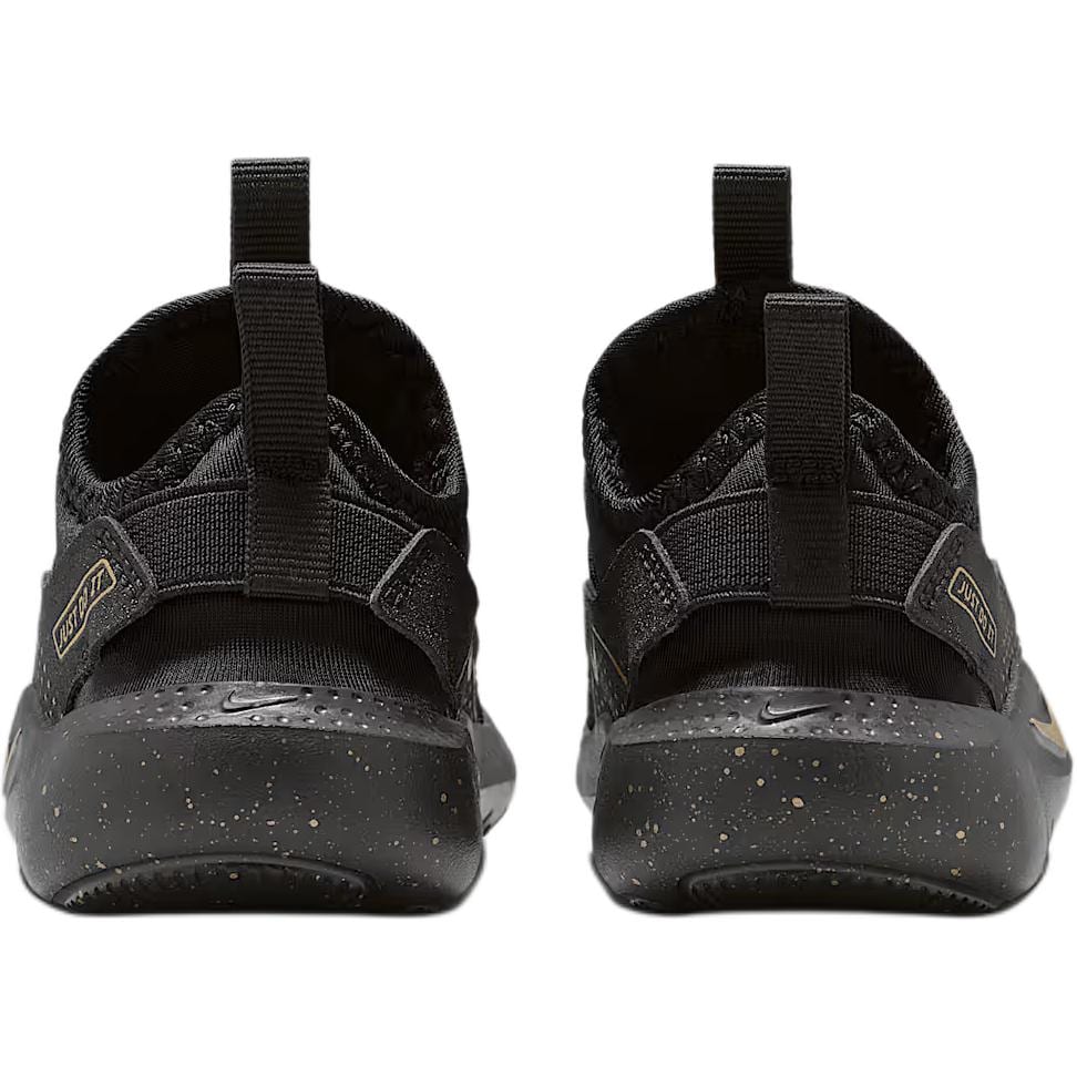 Nike Flex Runner 4 Low Top Toddler Shoes Black Gold Infant And Toddler IM6738-001