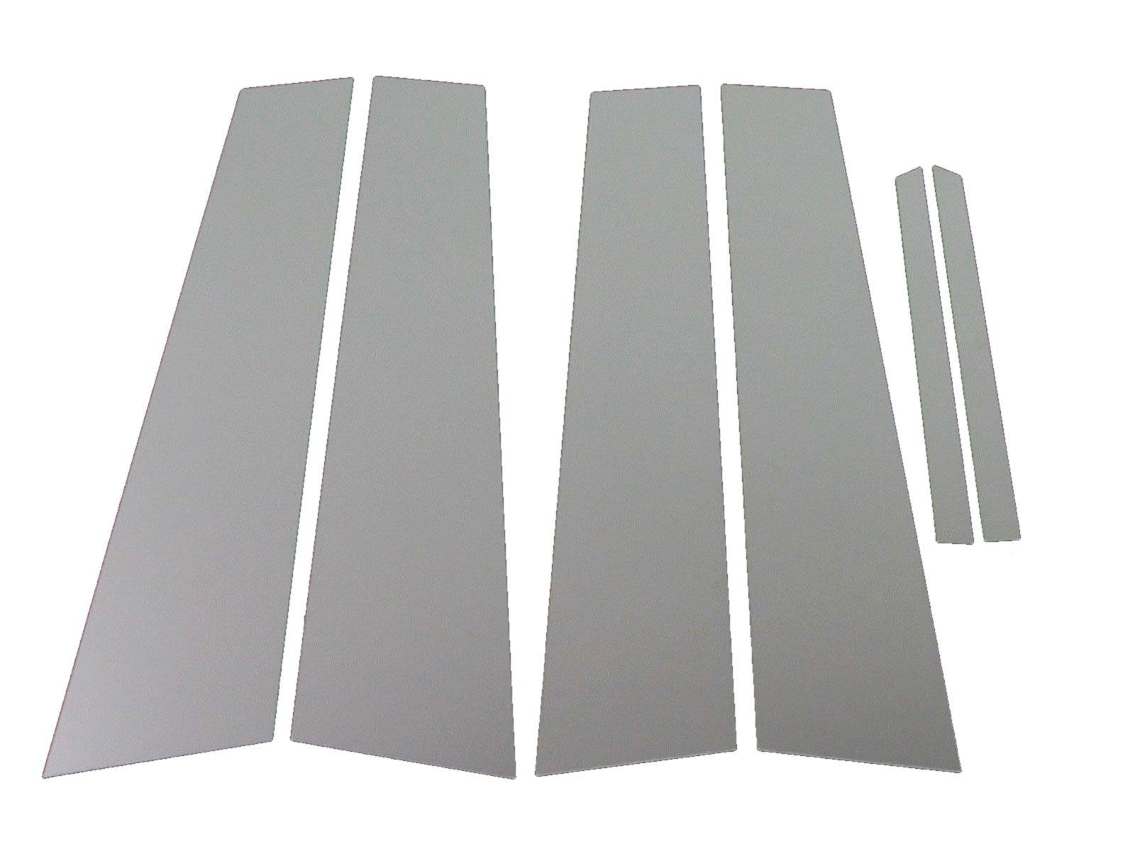 

BRIGHTZ Панели стоек из нержавеющей стали с покрытием для Mark X GRX Mark Mark X Ультра-Зеркальные (Набор из 6 предметов) (120, 121, 125), Без козырька [PIL-SIL-342], GRX120,