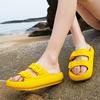 Women's Thick-Soled 4cm Platform Slippers Summer New Non-Slip Casual Beach Sandals Outdoor Indoor Comfortable Buckle Slides