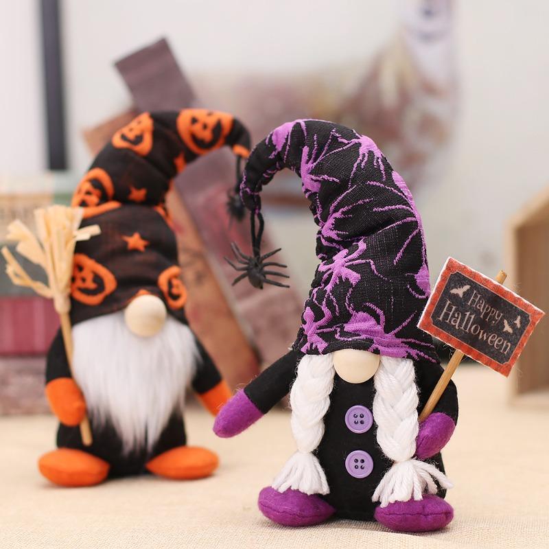 Halloween Decorations, Venue Layout, Props, Forest Man Placard Doll Faceless Doll Ornament