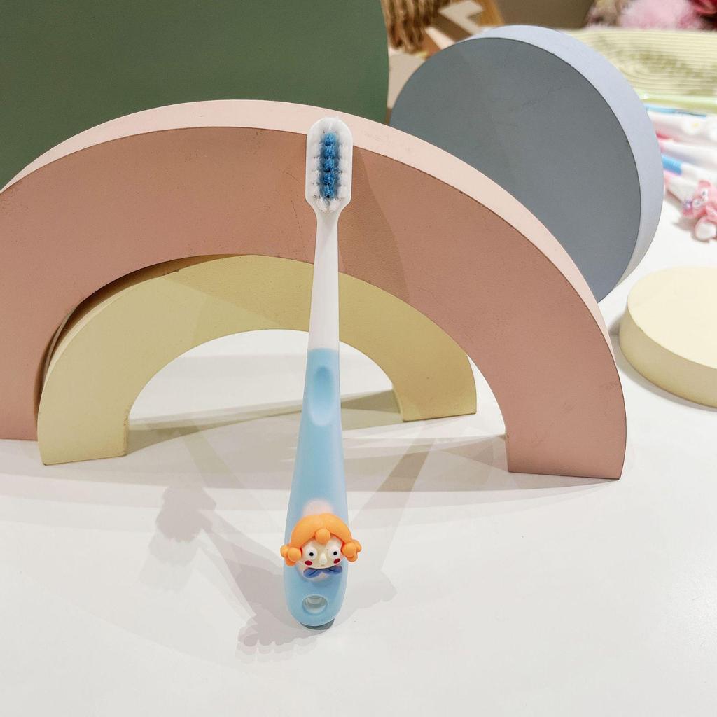 Soft Bristle Children's Toothbrush for Ages 3-12, Perfect for Oral Care and Home Use