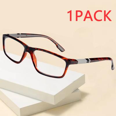 1PC Sport-Style Reading Glasses for Men Women Lightweight Anti-Slip Elderly Glasses Blue Light Blocking+1.0 To +4.0