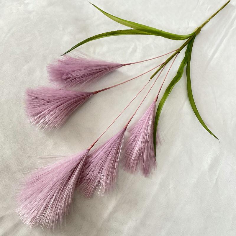 Reed Faux Feather Grass Stems For Outdoor Events And Photo Decoration Props