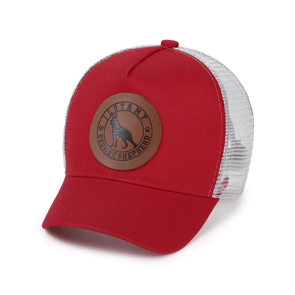 Унисекс летняя бейсболка с вышитой нашивкой Adjustable