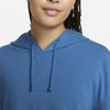 Nike Yoga Dri-FIT Fleece Hoodie Women Hoodies Blue DM7033-407