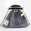 Winter Plus Velvet Thickened Couple Cotton Coat Windproof Waterproof Plus Fat Plus Size Warm Cold-proof Jacket