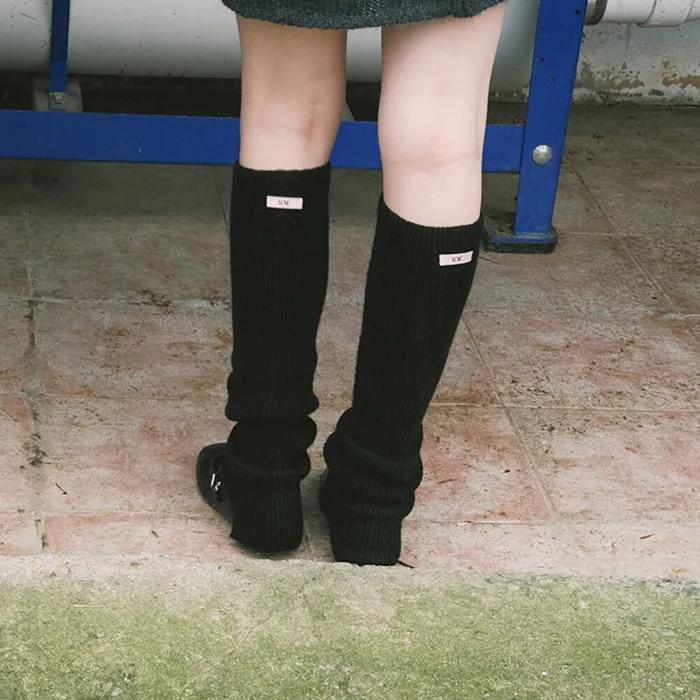 [7th] KNIT RIB LEG WARMER [3 COLORS]