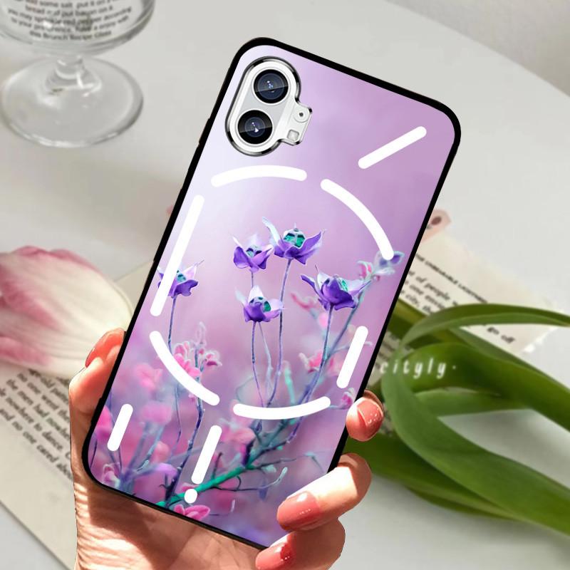 Hülle Für Nothing Phone 1 Hülle Stoßfest Schwarzer Bumper Rückseite Handyhülle Für Nothing Phone 2 Eins zwei Hülle Funda Nothingphone2